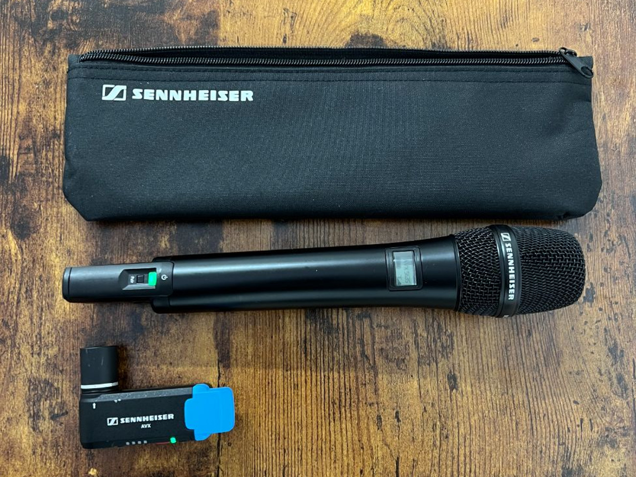Handheld wireless microphone sennheiser avx event mic pa xlr c200 fx 6 fs 7