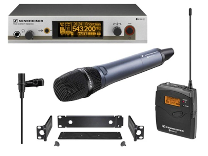 Sennhieser g3 ew300 lapel / hand held microphone