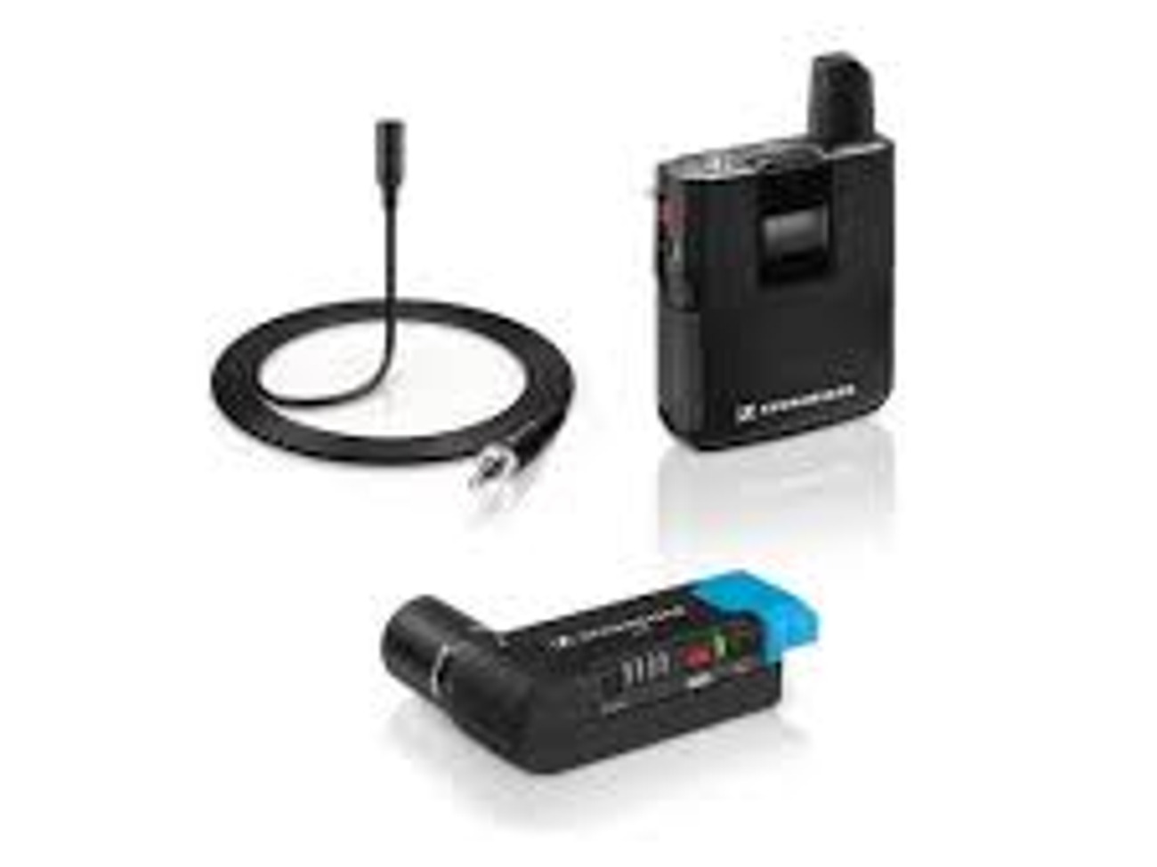 Set of 2 sennheiser avx mke2 wireless microphones 
