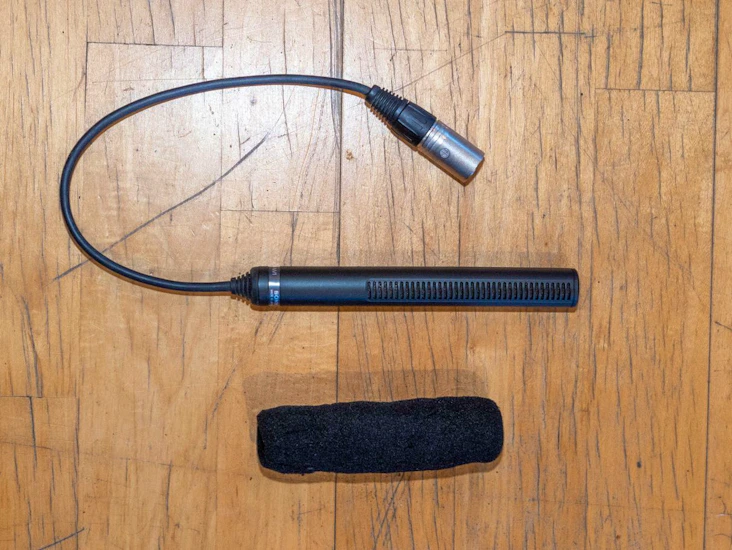 Shotgun microphone xlr - sony ecm-nv1