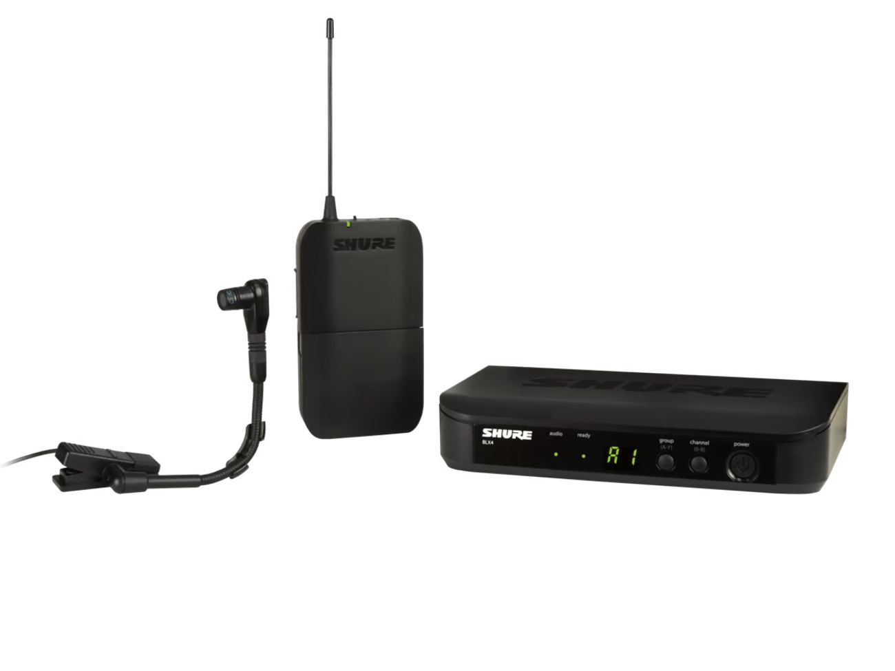 Shure blx14e-b98 wireless instrument microphone k3e