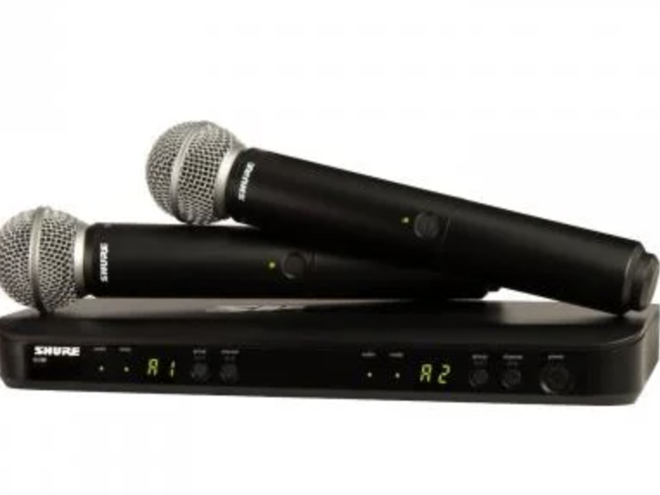 Shure blx288 - sm58 - dual wirelessn microphone system