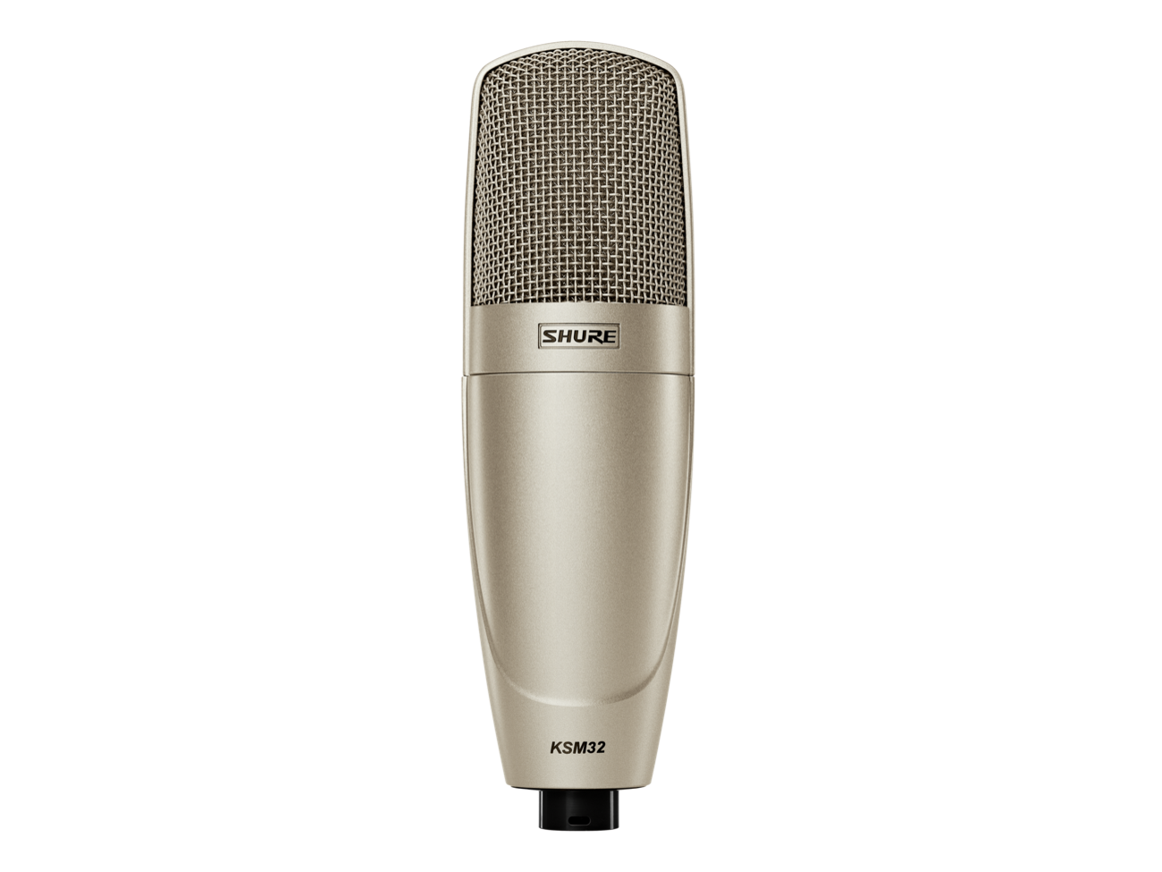 Shure ksm32 condensor recording mic with stand & cable
