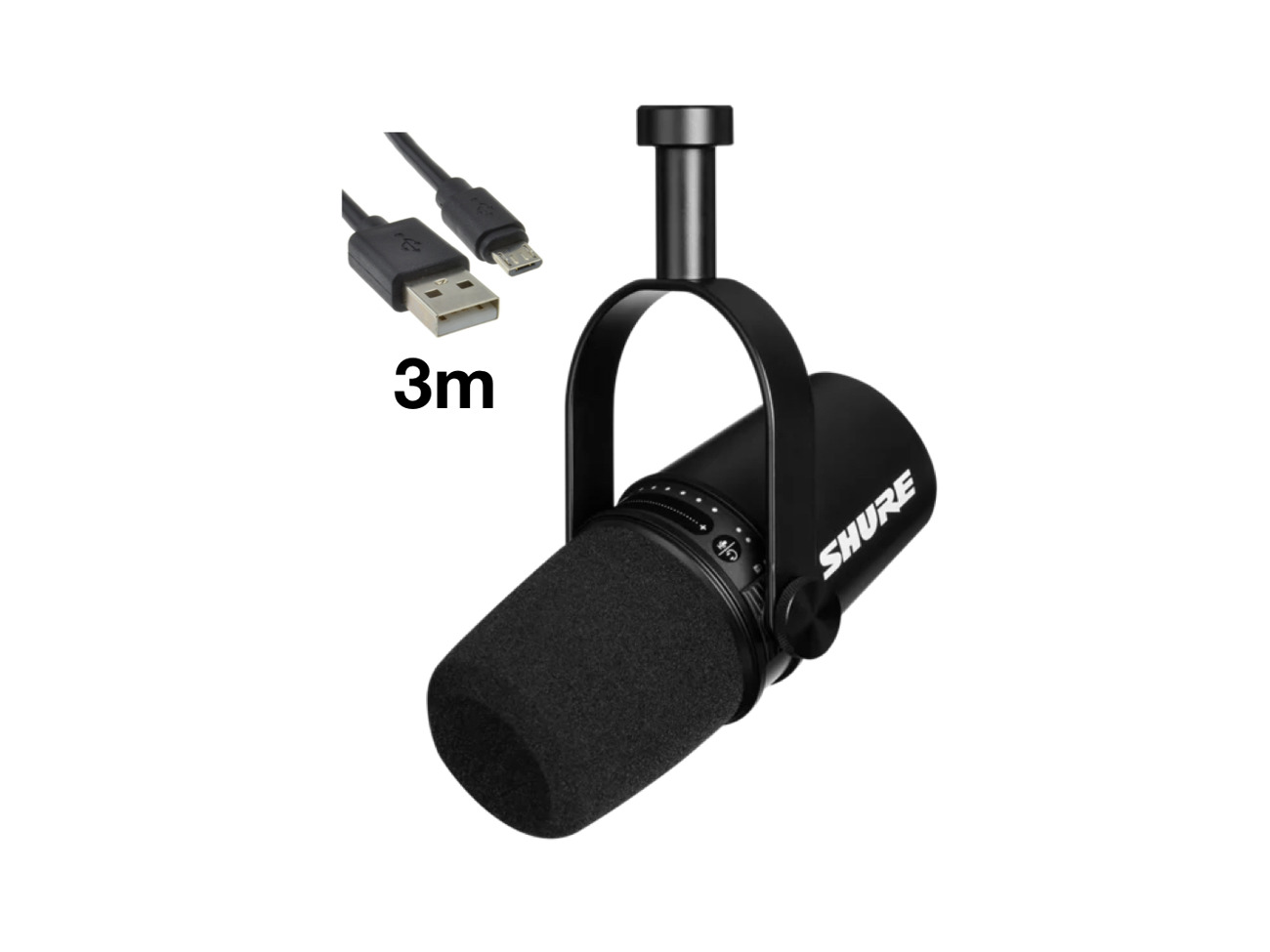 Shure mv7 usb podcast microphone