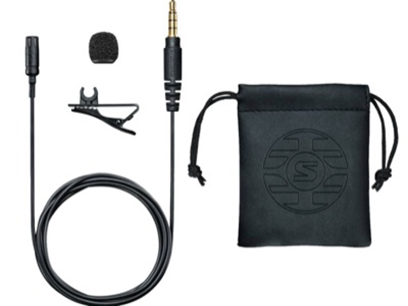 Shure mvl lavalier microphone 3mm jack