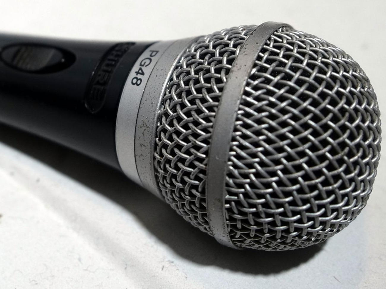 Shure pg48 wired microphone