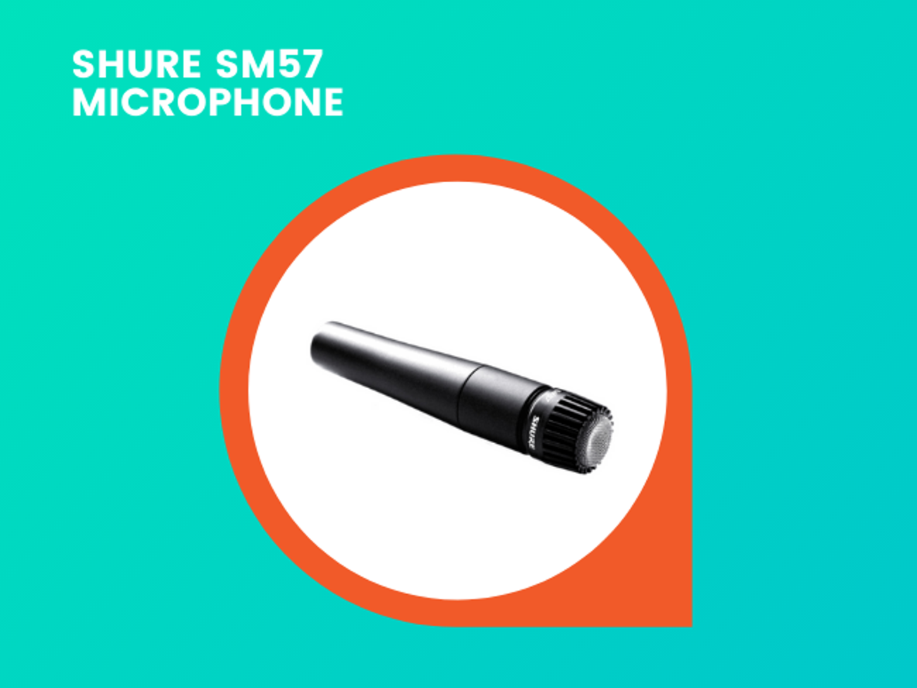 Shure sm57 microphone