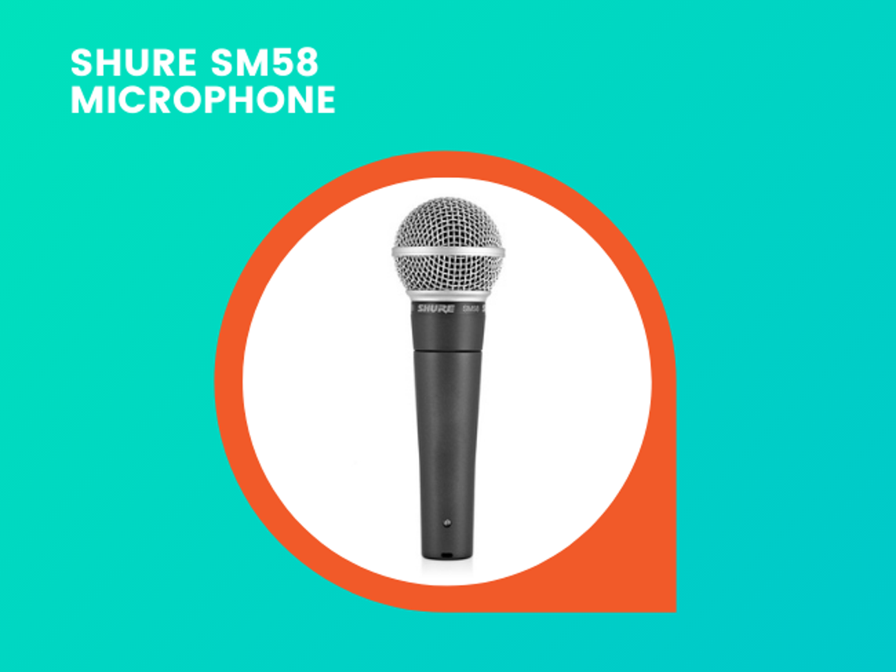 Shure sm58 microphone
