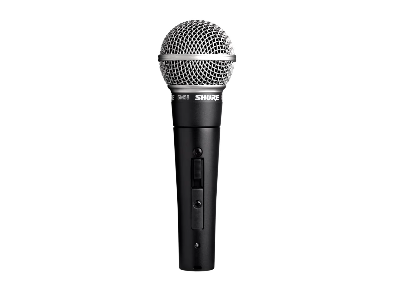 Shure sm58 microphone (with switch)