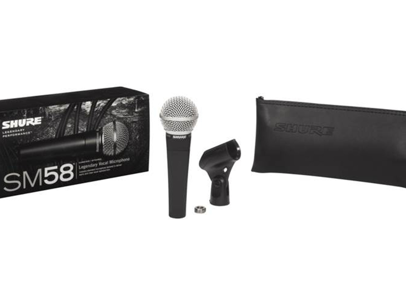 Shure sm58 wired dynamic microphone