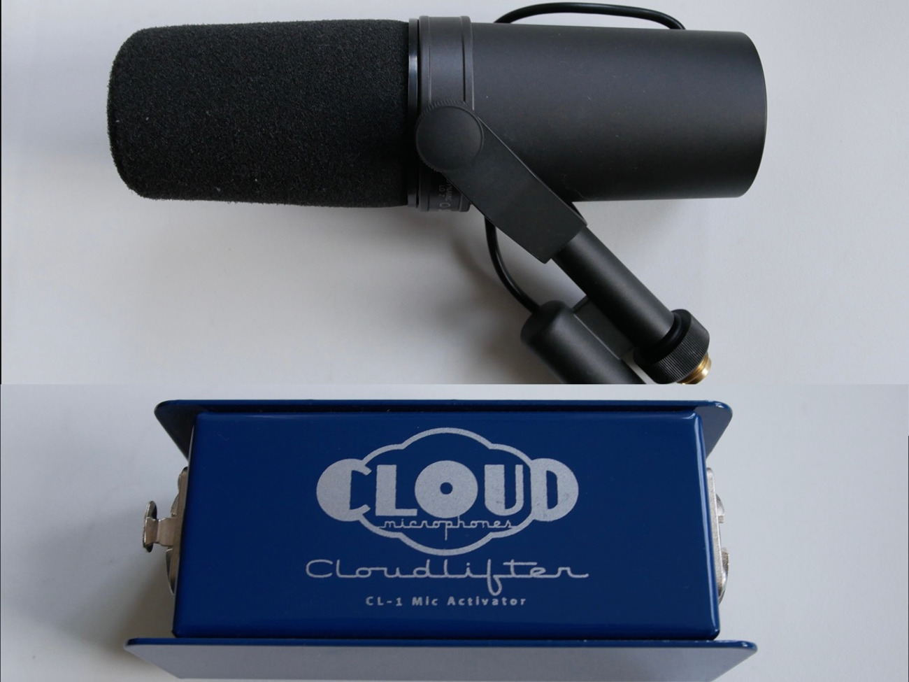 SHURE SM7B Cloudlifter CL-1 Shure Sm7db Mic + Cloudlifter CL-1