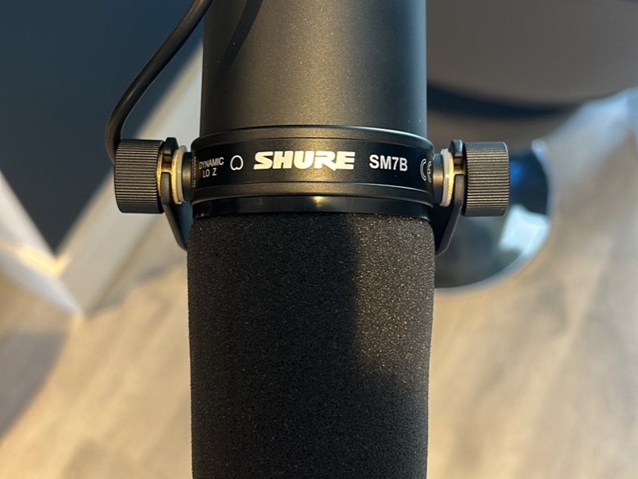 Shure sm7b microphones!