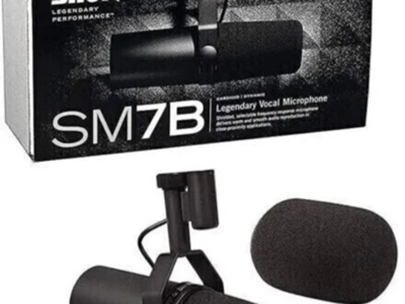 Shure sm7b vocal microphone 