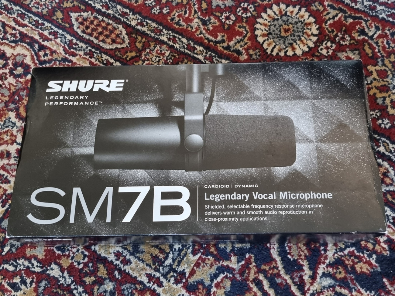 Shure sm7b vocal microphone 
