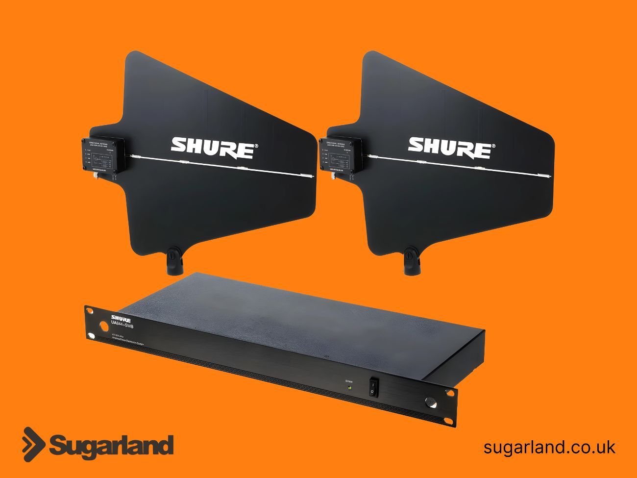 Shure ua874e dual antenna kit