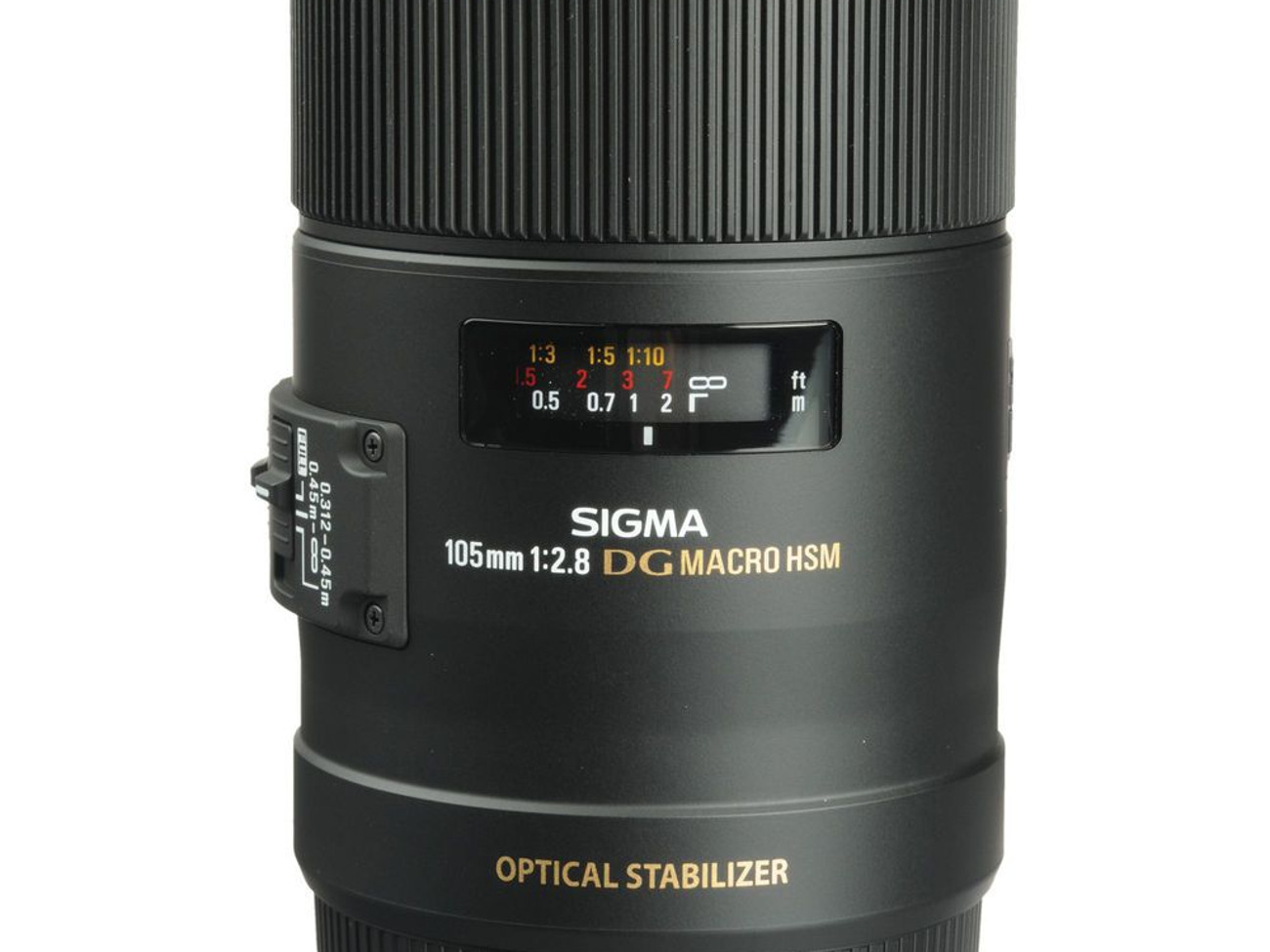 Sigma 105mm f/2.8 ex dg os hsm macro lens - canon fit