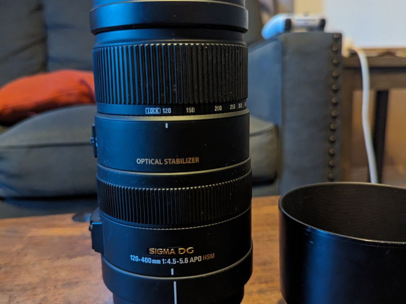 Sigma 120-400mm f/4.5-5.6 apo dg os hsm - canon ef fit