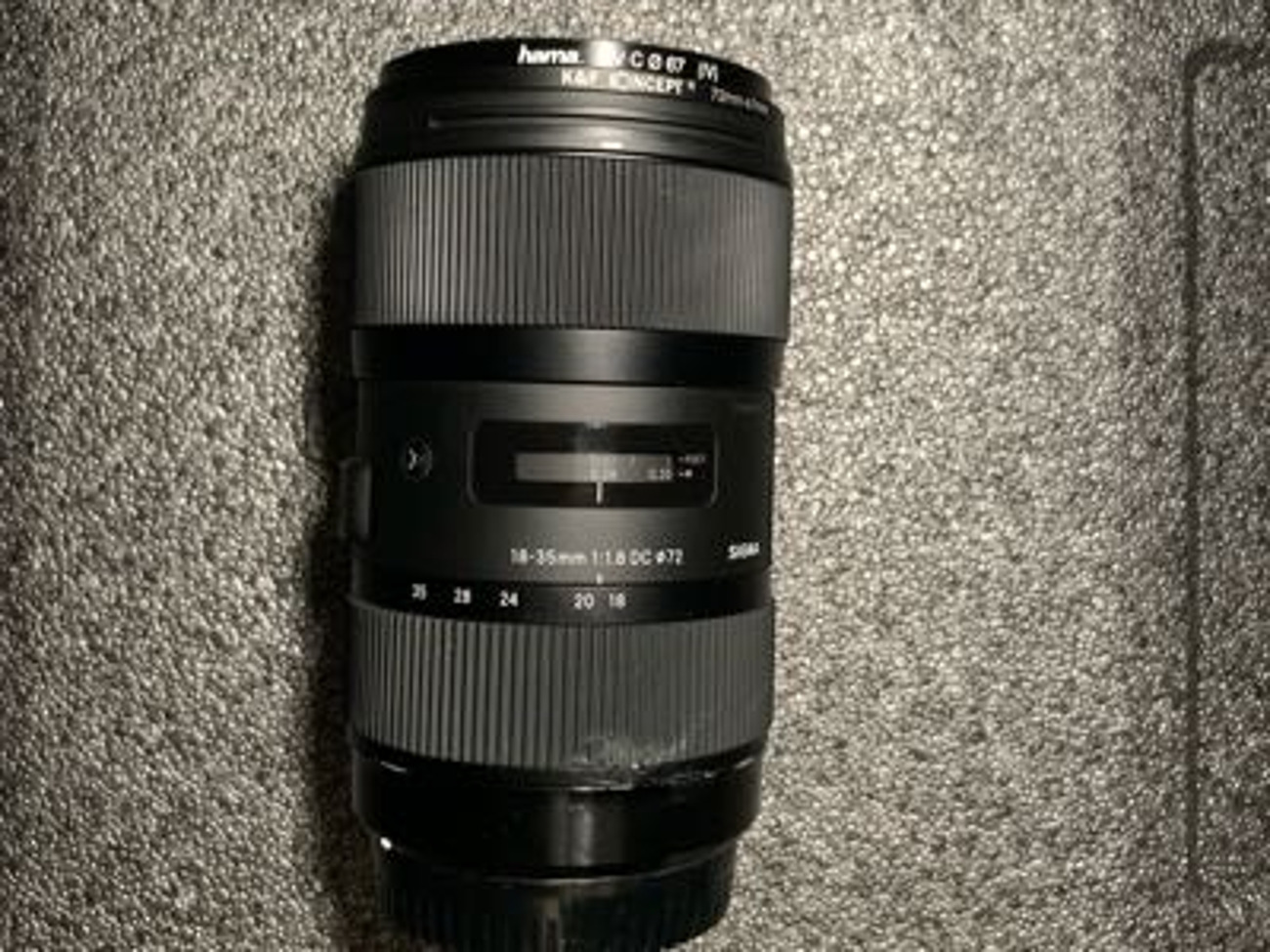 Sigma 18-35mm + sigma mc 11 mount for sony (e mount )