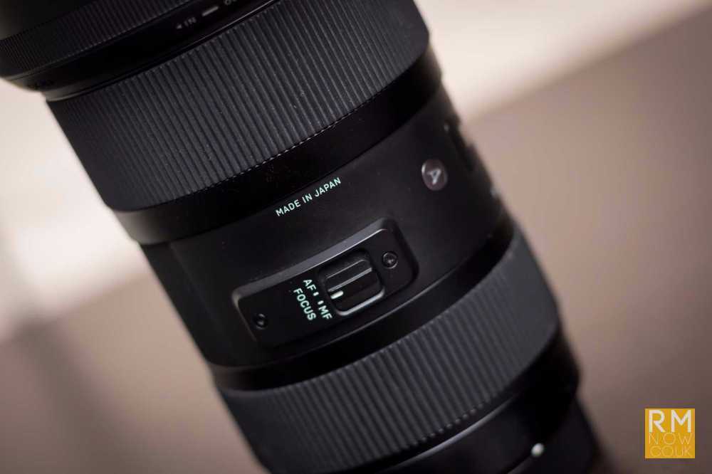 Sigma 18-35mm lens ef