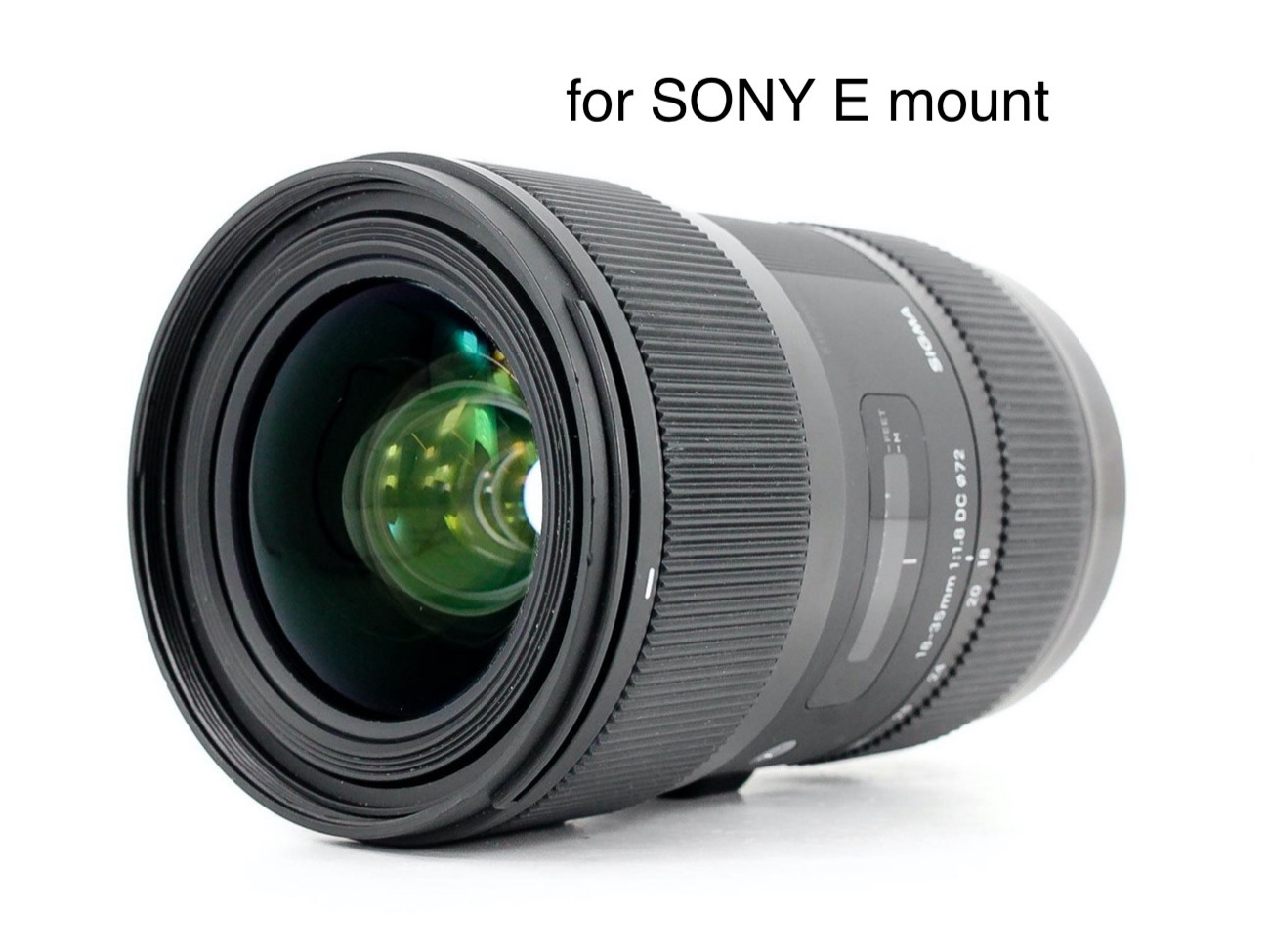 Sigma 18-35mm f/1.8 dc hsm art, for sony e mount (fx30)