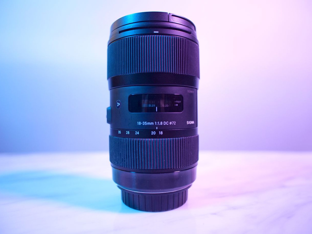 Sigma 18-35mm f1.8 ef mount