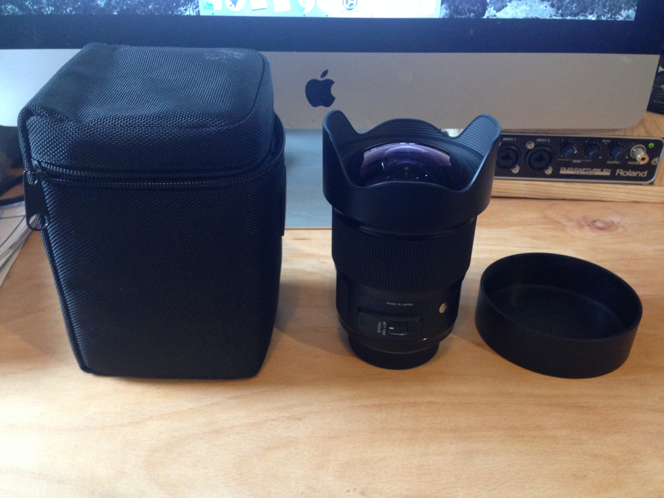 Sigma 20mm f1.4 art series lens (nikon)