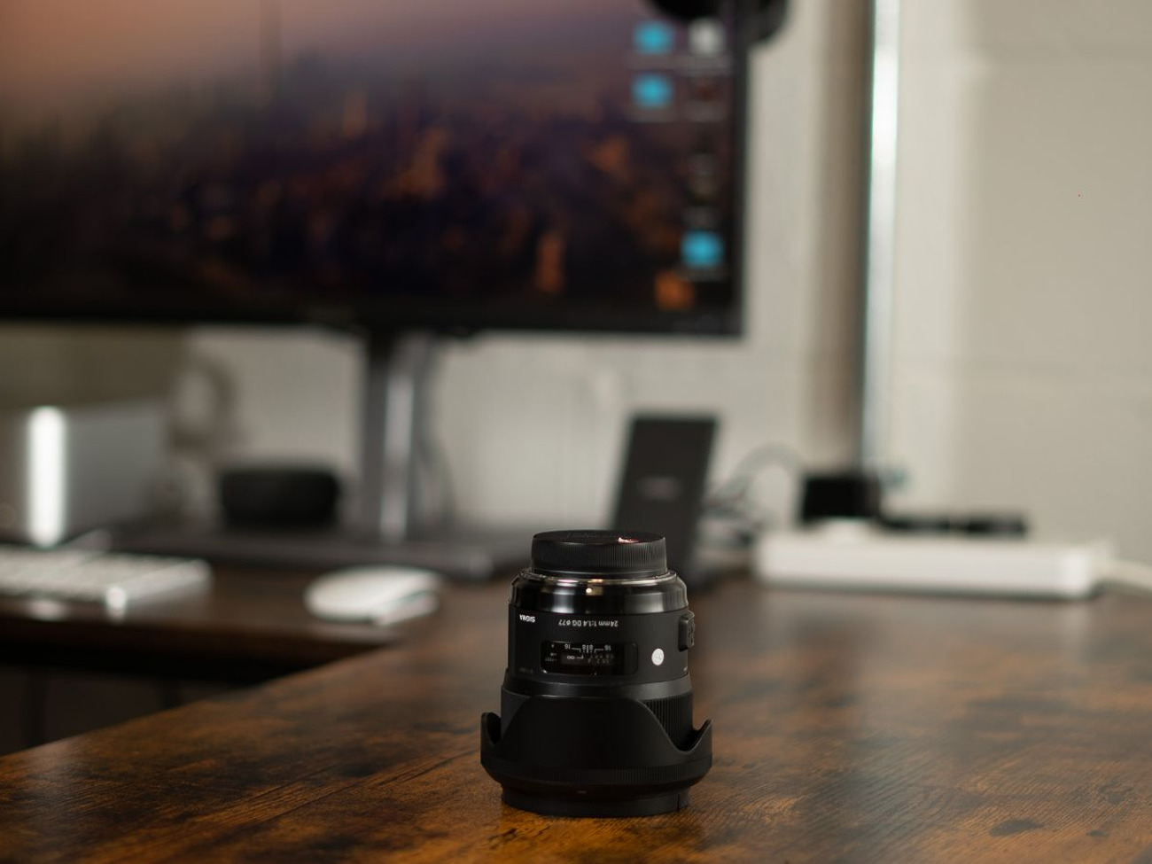 Sigma 24mm f1.4 dg hsm art lens for nikon f with ftz converter