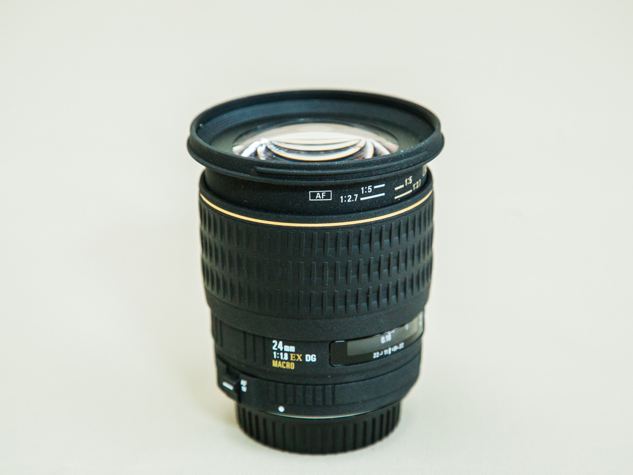 Sigma 24mm f1.8 ex dg macro wide angle canon ef mount 