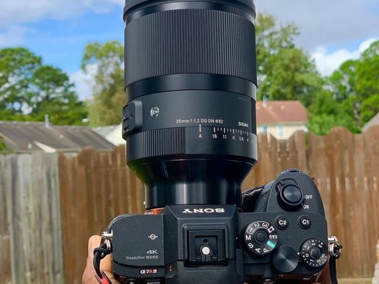 Sigma 35mm 1.2 cine lens for sony mirroless 