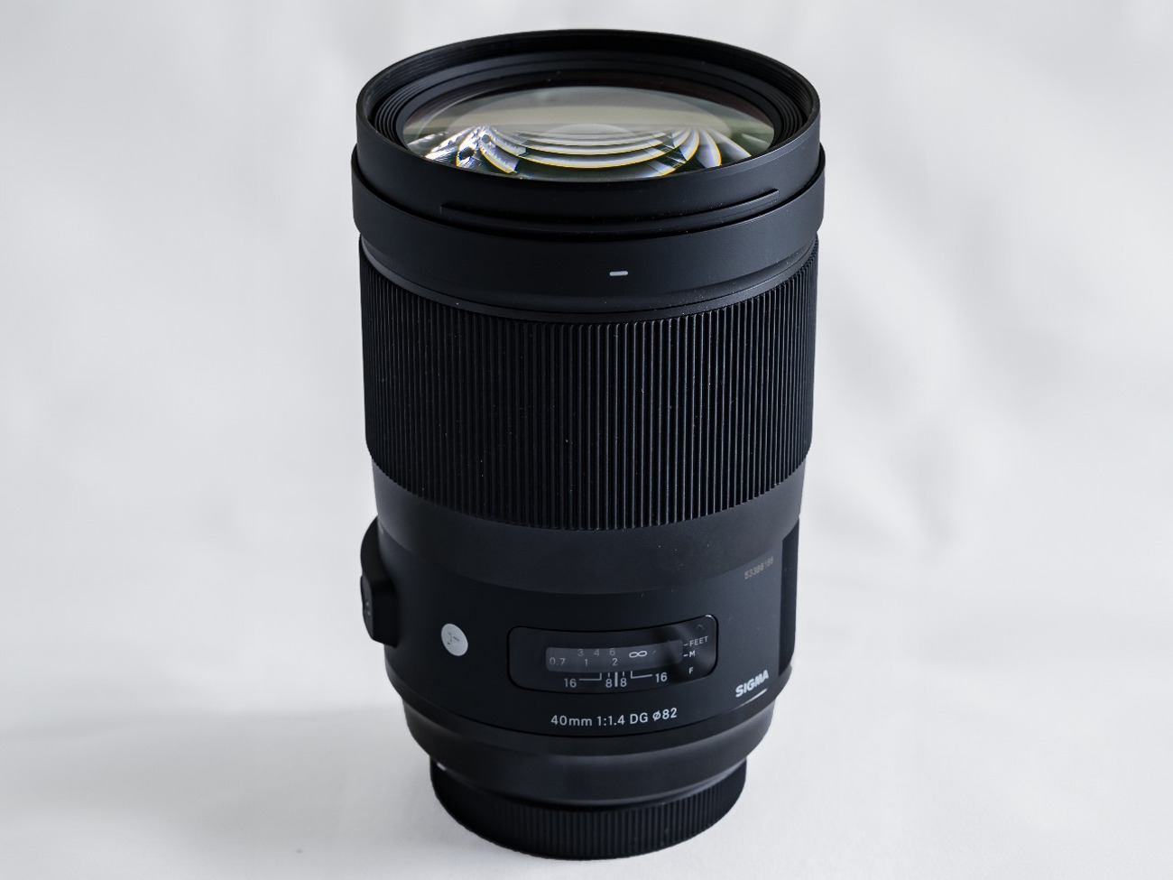 Sigma 40mm f1.4 art ef-mount lens