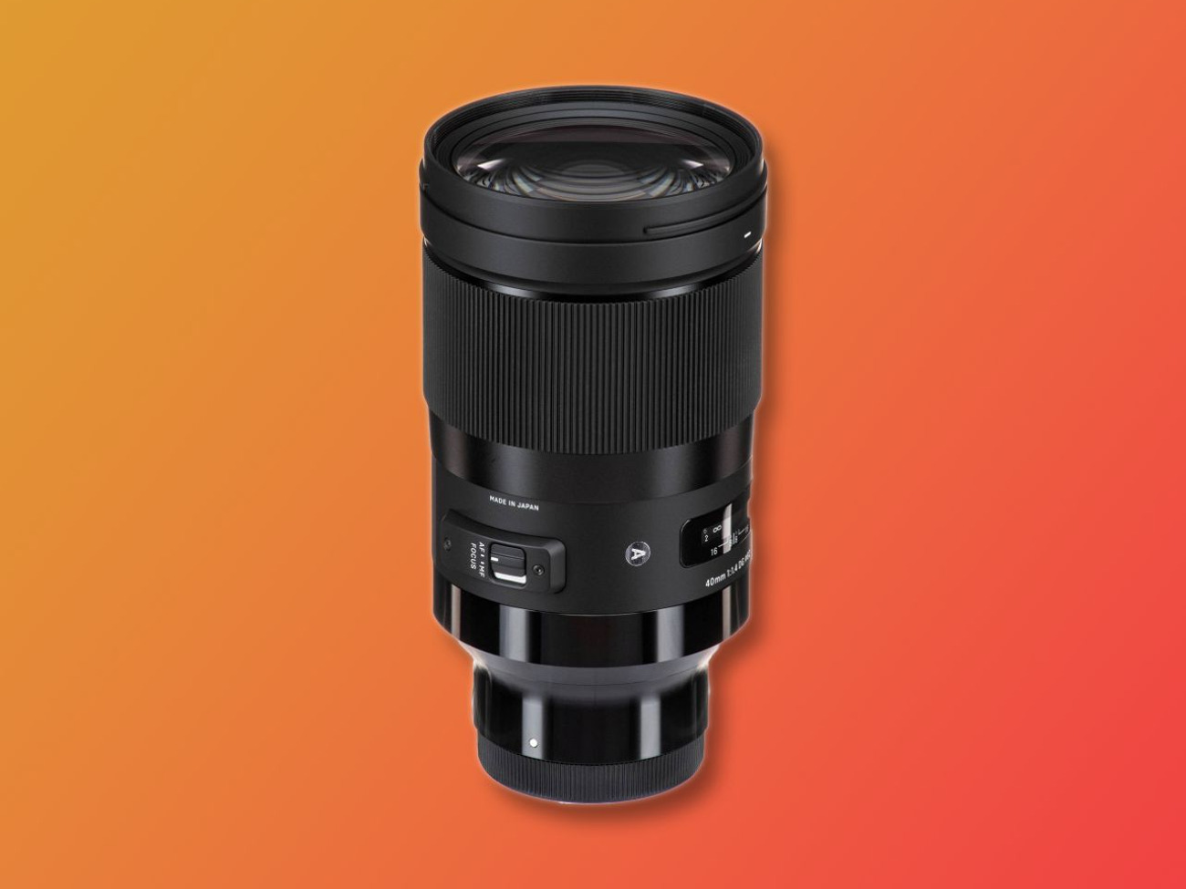Sigma 40mm f1.4 art e-mount