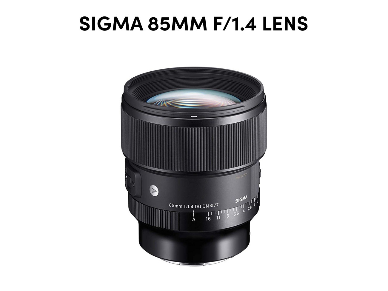 Sigma 85mm f/1.4 lens for sony e mount