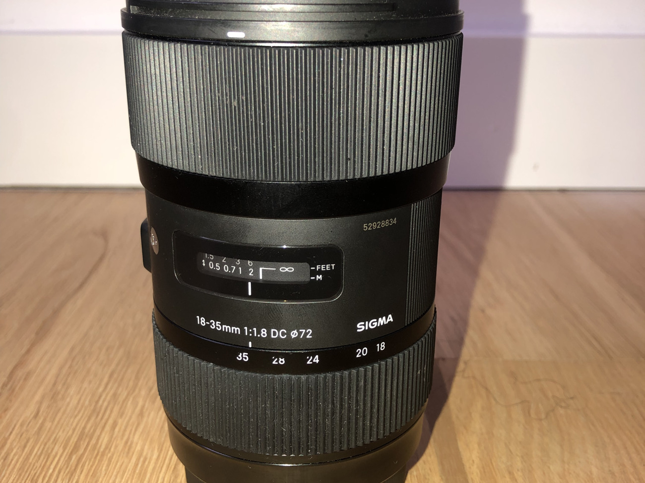Sigma art 18-35mm f1.8