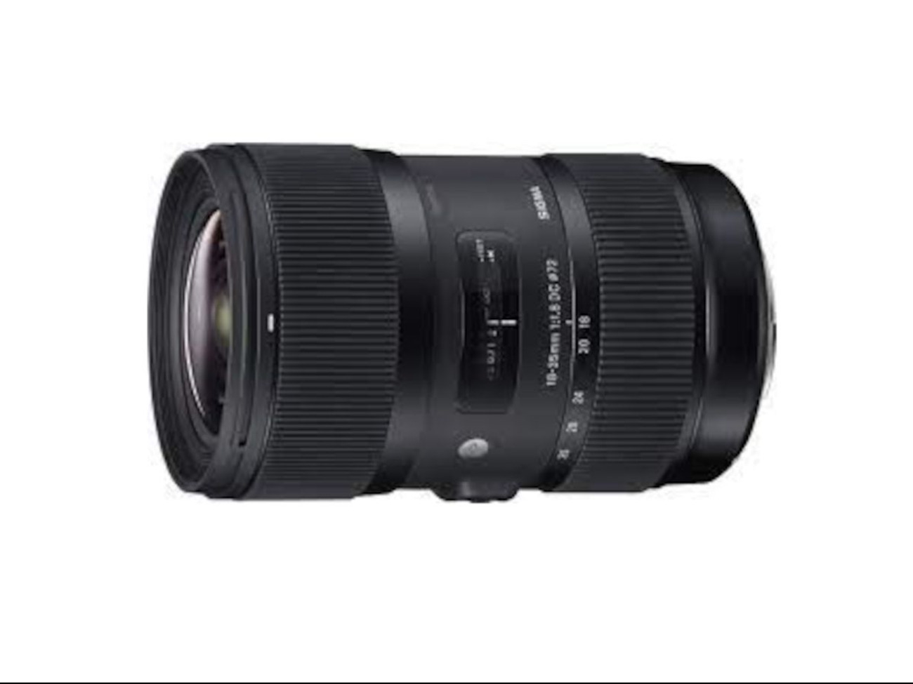 Sigma art 18-35mm lens f1.8 dc for canon ef mount