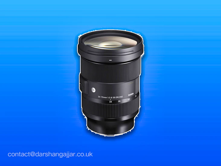 Sigma art 24-70mm f2.8 l mount (for panasonic s1h, s5, s1)