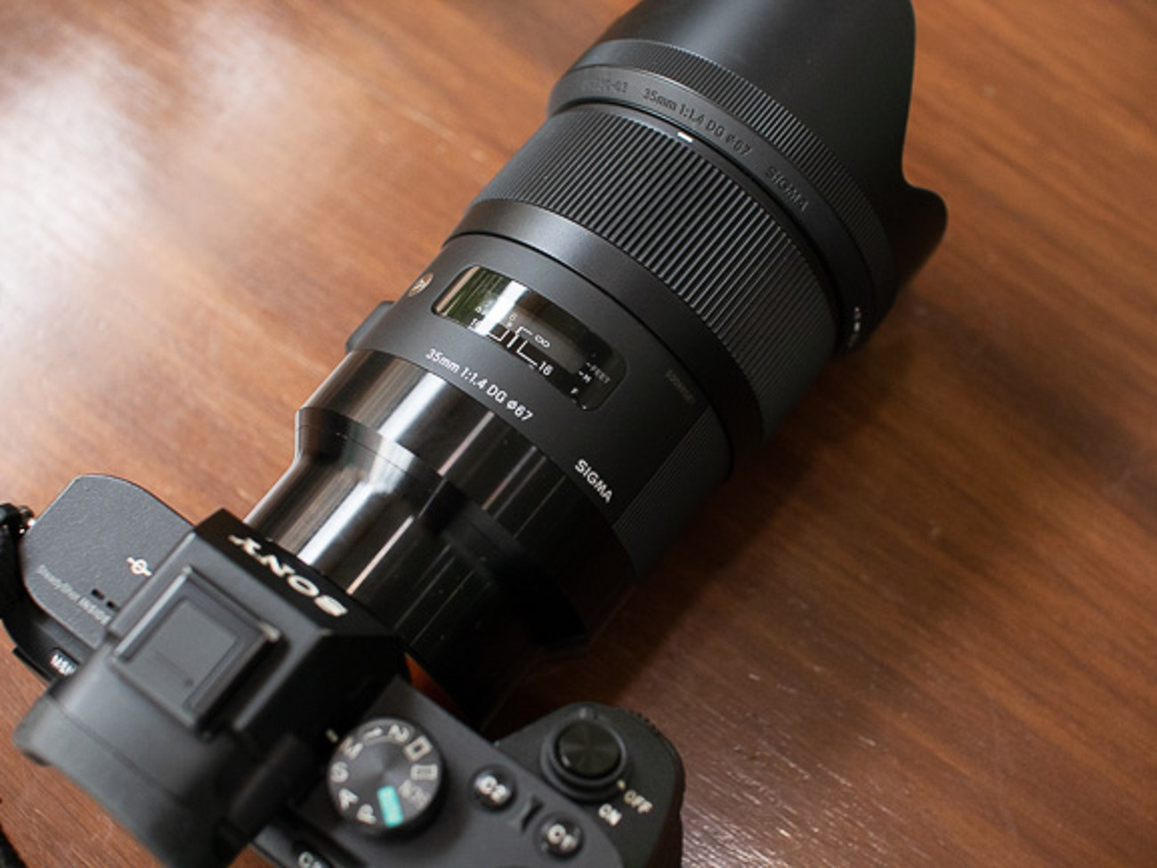 Sigma art 35mm f1.4 e-mount