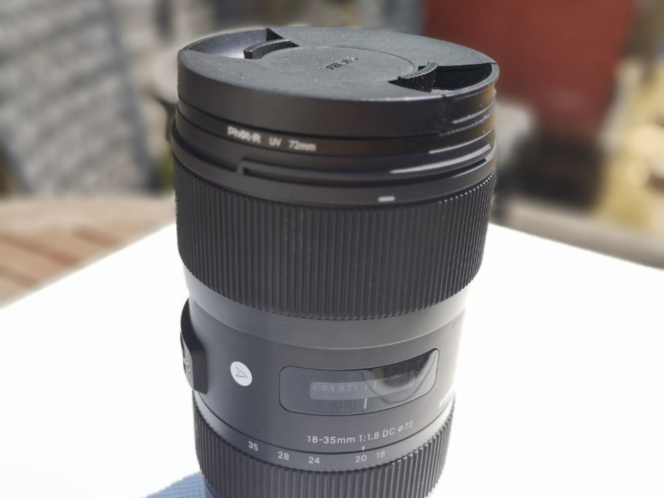 Sigma art f1.8 18-35mm lens for canon mount 