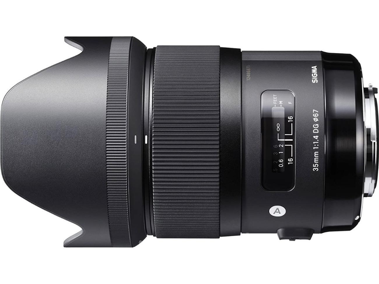 Sigma art series 35mm f1.4 nikon mount lens 