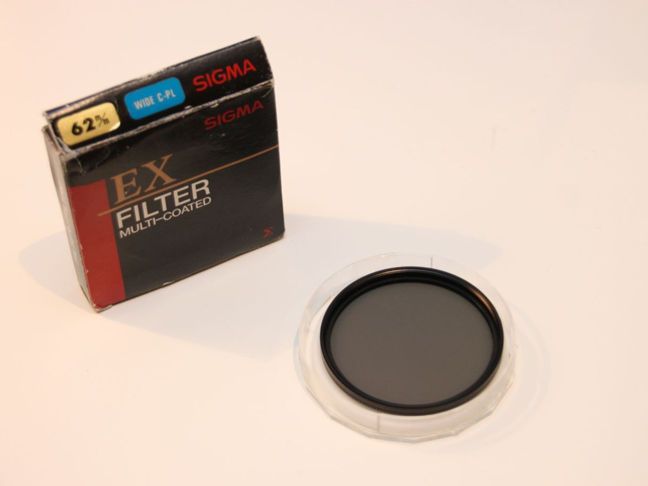 62mm sigma circular polarising filter