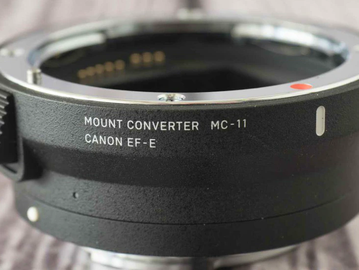 Sigma mc-11 canon ef-e lens mount converter