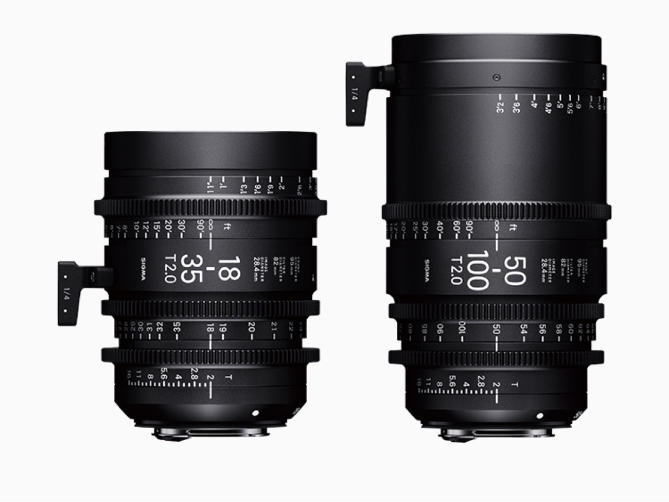 Sigma t2 zoom cine lens set (pl mount)