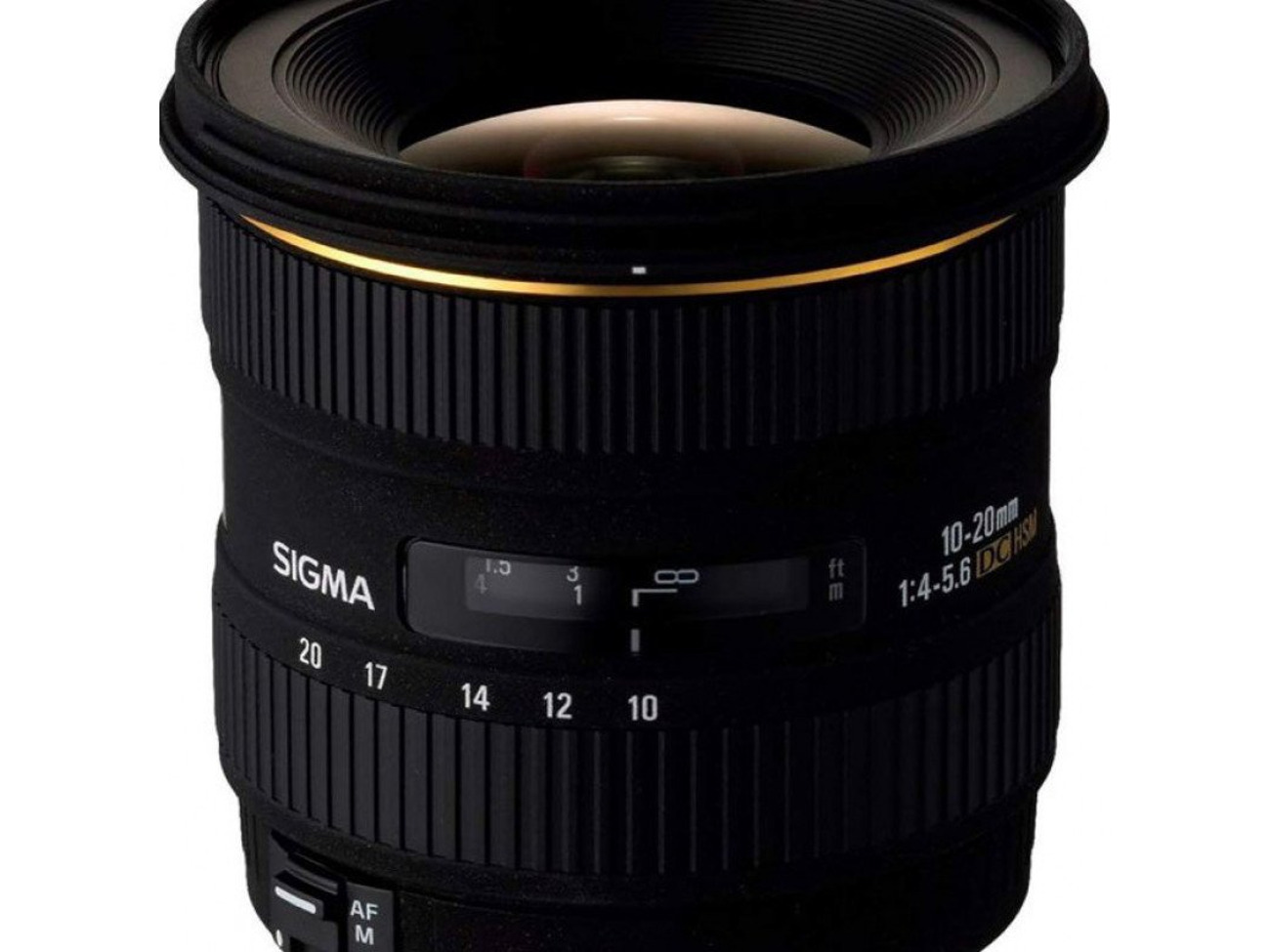 Sigma wide angle lens, 10-20mm, canon mount