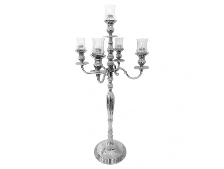 Silver candelabra 38 inch tall # 110017