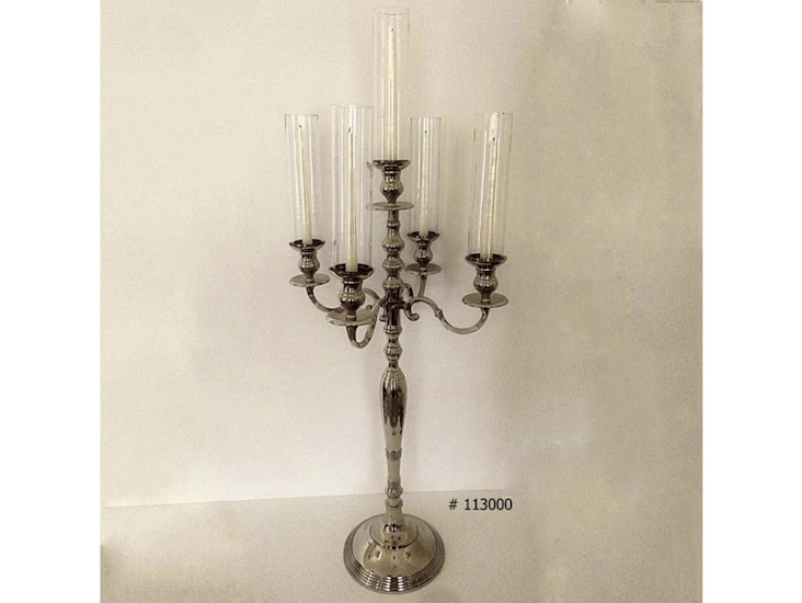 Silver candelabra 45 inch tall # 113000