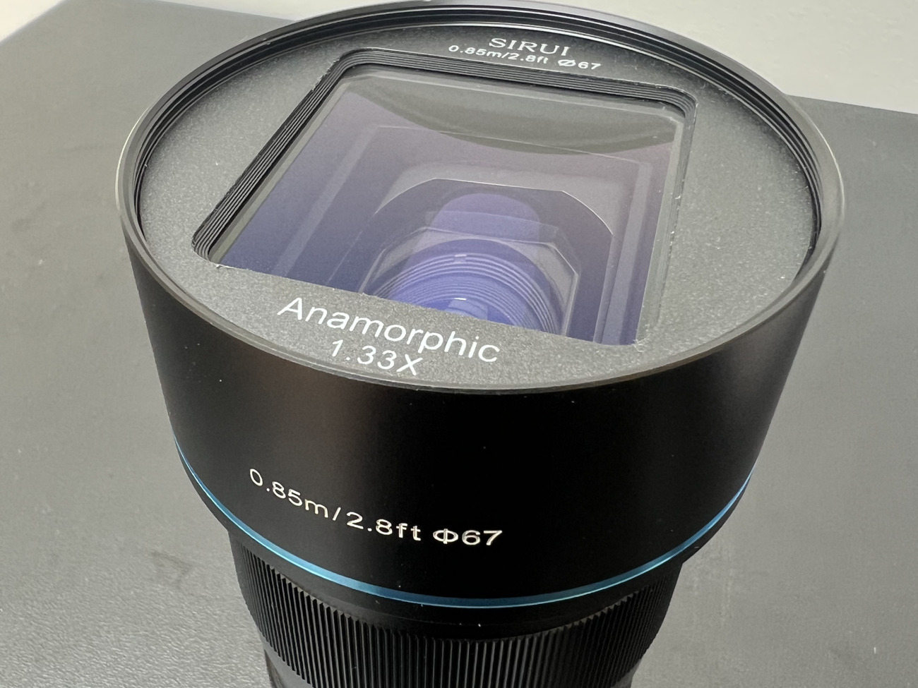 Sirui 50mm f1.8 anamorphic cinema lens 1.33x (m4/3 mount)