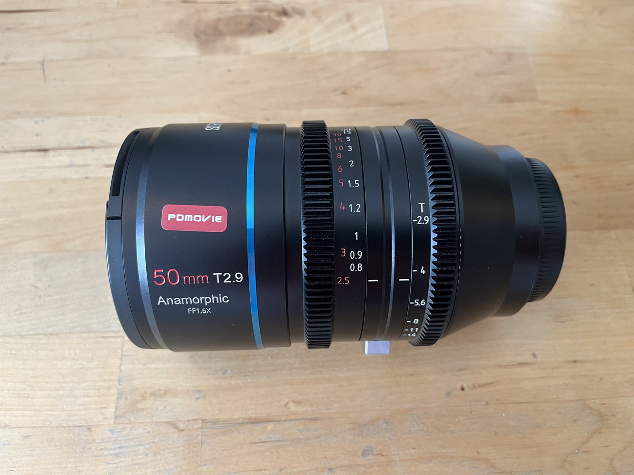 Sirui 50mm t2.9, 1.6x anamorphic rf
