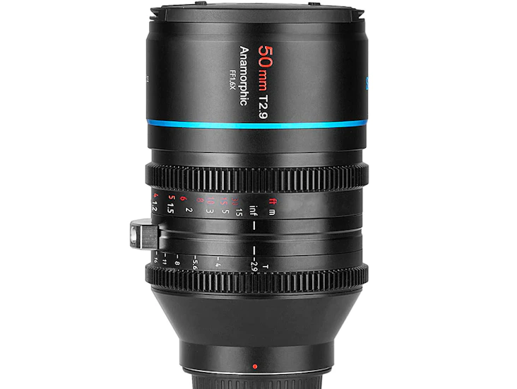 Sirui anamorphic 50mm t2.9 1.6x full frame lens - l mount
