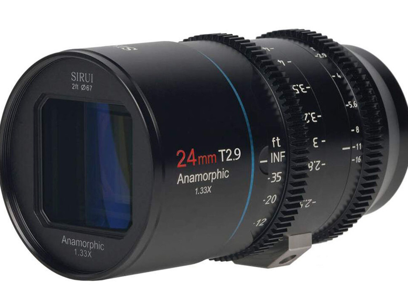 Sirui mars anamorphic lens 24mm t2.8 for mft