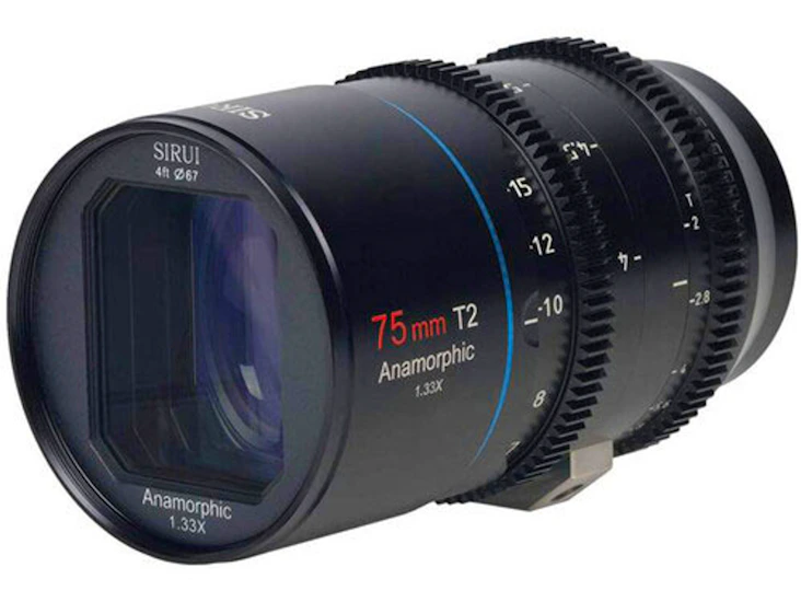 Sirui mars anamorphic lens 75mm m43/mft