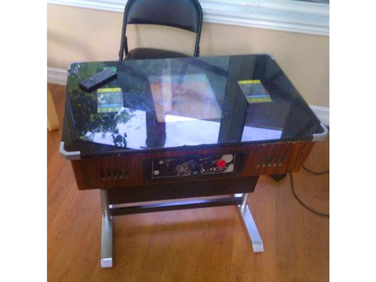 Sit down 2 player arcade machine